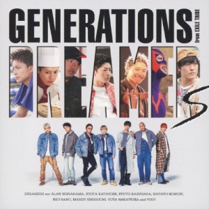 DREAMERS(DVD付)/GENERATIONS from EXILE TRIBE[CD+DVD]【返品種別A】