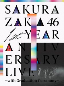 [枚数限定][限定版]1st YEAR ANNIVERSARY LIVE 〜with Graduation Ceremony〜(完全生産限定盤)【Blu-ray】/櫻坂46[Blu-ray]【返品種別A】