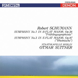 シューマン:交響曲第1番《春》、第3番《ライン》/スウィトナー(オトマール),ベルリン・シュターツカペレ[HQCD]【返品種別A】