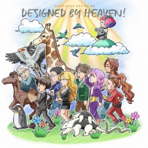 [枚数限定]DESIGNED BY HEAVEN!/パライソ☆社員スターズ[CD+DVD]【返品種別A】