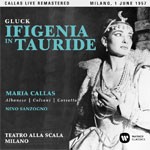 グルック:歌劇『タウリスのイフィゲニア』(1957年6月1日、ミラノ、ライヴ)【輸入盤】▼/マリア・カラス[CD]【返品種別A】