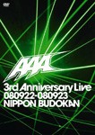 [枚数限定]AAA 3rd Anniversary Live 080922-080923 日本武道館(スペシャル盤)/AAA[DVD]【返品種別A】