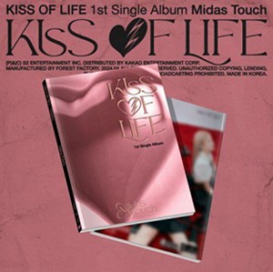 1ST SINGLE [MIDAS TOUCH] (PHOTOBOOK VER.)【輸入盤】▼/KISS OF LIFE[CD]【返品種別A】