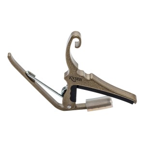 カイザー KG6GA/GOLD アコースティックギター用カポタスト(ゴールド)Kyser QUICK-CHANGE CAPO[KG6GAGOLD] 返品種別A