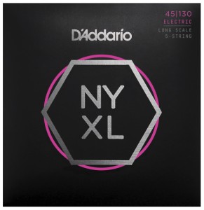 ダダリオ NYXL45130 エレキベース弦（Long Scale Regular Light 5-String）D'Addario　NYXL[NYXL45130] 返品種別A