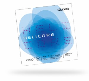 ダダリオ H511 チェロ用バラ弦D'Addario Helicore Cello Strings H511 4/4M[H51144M] 返品種別A