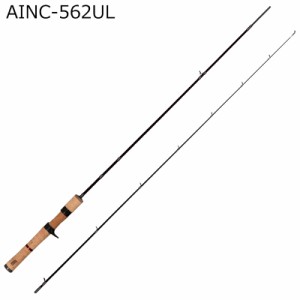 アブガルシア アイオン AINC-562UL 5.6ft 2ピース ベイト チューブラー AbuGarcia AION ネイティブトラウトロッド AINC-562UL返品種別A