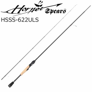 アブガルシア ホーネットスピアーズ HSSS-622ULS 6.2ft 2ピース スピニング ソリッドティップ HSSS-622ULS返品種別A