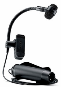 シュア PGA98H-XLR カーディオイド・コンデンサー・管楽器用マイクロホン（XLRケーブル付き）SHURE[PGA98HXLR] 返品種別A