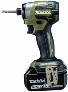 マキタ TD173DXO 18V 充電式インパクトドライバ オリーブ (バッテリBL1860B×2本・ケース付き)makita[TD173DXO] 返品種別B