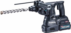 マキタ HR001GRDXB 充電式ハンマドリル 28mm 黒 (40V2.5Ahリチウムイオンバッテリ2個付き)makita 40Vmax Li-ion[HR001GRDXB] 返品種別B