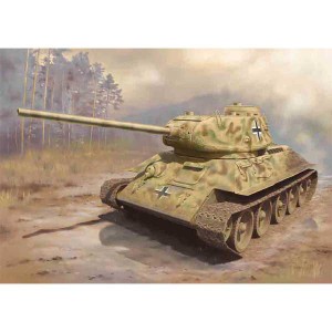 ドラゴンモデル 1/72 WW.II ドイツ軍 鹵獲戦車 T-34/85【DR7564】プラモデル  返品種別B