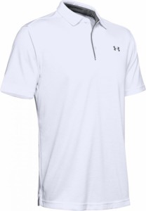 アンダーアーマー 1290140-100-XL メンズ UA テック ポロ（White/Graphite・サイズ：XL）UNDER ARMOUR[DOM1290140100XL] 返品種別A