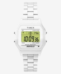 タイメックス 【国内正規品】TIMEX　クラシック・タイル コレクション クラシックデジタル ホワイト TW2V20100返品種別B