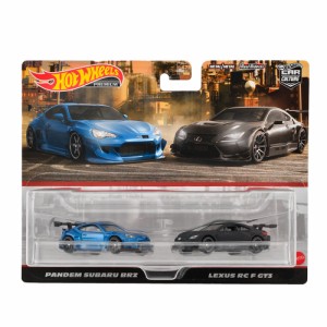 マテル ホットウィール プレミアム 2パック パンデム スバル BRZ / レクサス RC F GT3【HKF51】ホットウィール  返品種別B