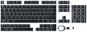 ASUS（エイスース） ROG-RX-PBT-KEYCAPSET ROG RX スイッチ用 ROG PBT ダブルショット キーキャップセット[ROGRXPBTKEYCAPSET] 返品種別A