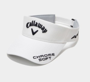 キャロウェイ メンズ ツアーバイザー(ホワイト/ブラック・サイズ：フリー) CALLAWAY TOUR VISOR 22 JM MENS C22990108-1030返品種別A