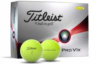 タイトリスト T2148S-J プロV1x ゴルフボール 1ダース 12個入り(イエロー)Titleist　PRO V1x[T2148SJ] 返品種別A