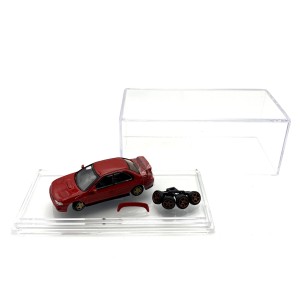 BM CREATIONS 1/64 スバル インプレッサWRX 1994 レッド RHD【64B0056】ミニカー  返品種別B