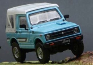 BM CREATIONS 1/64 スズキ ジムニー (JA11)ライトブルー (日本モデル）RHD【64B0171】ミニカー  返品種別B