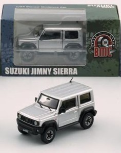 BM CREATIONS 1/64 スズキ ジムニー (JB74) 2019 シルバー RHD【64B0273】ミニカー  返品種別B