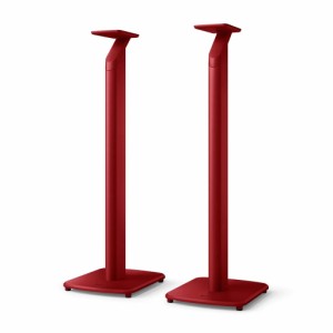 KEF S1-STAND-RED(ペア) LSX用フロアスタンド・クリムゾンレッド（ペア）KEF[S1STANDREDペア] 返品種別A