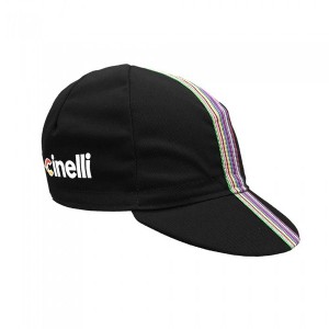 チネリ サイクルキャップ　サイズフリー（ブラック） cinelli　CIAO BLACK CAP（チャオ キャップ） 605048-000136返品種別A