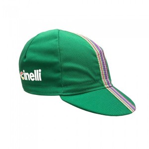 チネリ サイクルキャップ　サイズフリー（グリーン） cinelli　CIAO GREEN CAP（チャオ キャップ） 605048-000138返品種別A