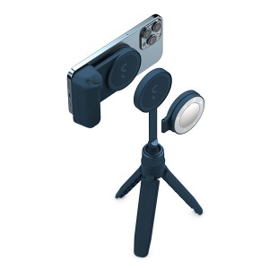 ShiftCam（シフトカム） GLP-BE-AB-EF SnapGrip オールインワンキット カメラグリップ/LEDリングライト/セルフィースティック＆三脚 キャ