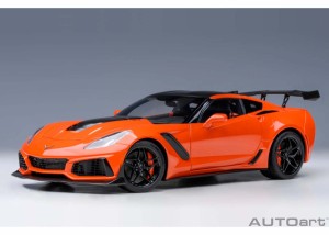 オートアート 1/18 シボレー コルベット (C7) ZR1 (オレンジ)【71279】ミニカー  返品種別B