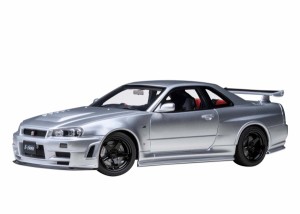 オートアート 1/18 ニスモ R34 GT-R Z-tune（Z-tune シルバー）【77461】ミニカー  返品種別B