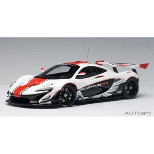 オートアート 1/18 マクラーレン P1 GTR (ホワイト/レッド)【81541】ミニカー  返品種別B