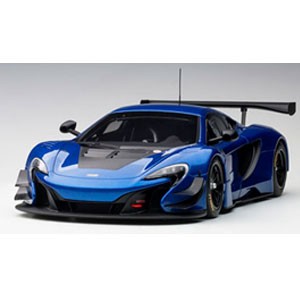 オートアート 1/18 マクラーレン 650S GT3 （メタリック・ブルー）【81641】ミニカー  返品種別B