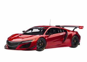 オートアート 1/18 ホンダ NSX GT3 2018 （ハイパー・レッド）※開閉無【81895】ミニカー  返品種別B