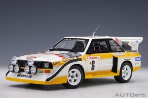 オートアート 1/18 アウディ スポーツクワトロ S1 WRC 1986 #6（ミッコラ/ヘルツ）モンテカルロ・ラリー【88602】ミニカー  返品種別B