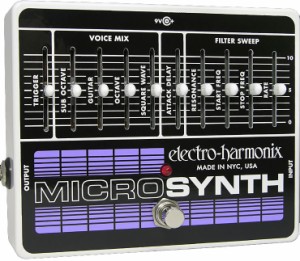 エレクトロ・ハーモニックス マイクロ・シンセサイザー Electro-Harmonix Micro Synthesizer MICROSYNTHESIZER返品種別A