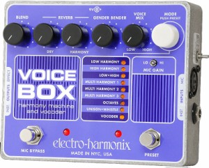 エレクトロ・ハーモニックス VOICEBOX ボーカル・ハーモニー・マシーン/ボコーダーElectro-Harmonix Voice Box[VOICEBOX] 返品種別A