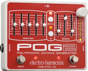 エレクトロ・ハーモニックス POG2 ポリフォニック・オクターブ・ジェネレーターElectro-Harmonix POG2[POG2] 返品種別A