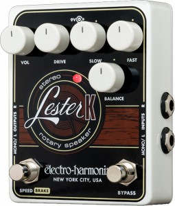 エレクトロ・ハーモニックス LESTERK ロータリースピーカーエミュレーターElectro-Harmonix　Lester K[LESTERK] 返品種別A