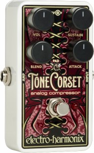 エレクトロ・ハーモニックス TONECORSET アナログコンプレッサーElectro-Harmonix Tone Corset[TONECORSET] 返品種別A