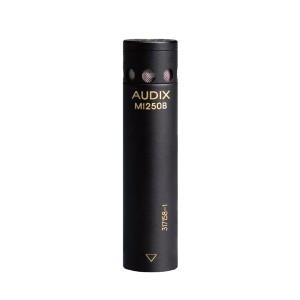 AUDIX M1250B 超小型コンデンサーマイクロフォン(ブラック)単一指向性タイプ[M1250B] 返品種別A