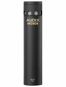 AUDIX M1250BO 超小型コンデンサーマイクロフォン(ブラック)無指向性タイプ[M1250BO] 返品種別A