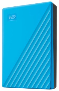 Western Digital（ウエスタンデジタル） WDBPKJ0040BBL-JESN USB3.0対応 ポータブルハードディスク 4TB (ブルー)【My Passport2019】My P