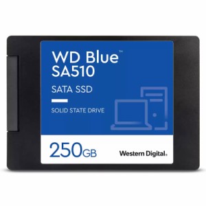 Western Digital（ウエスタンデジタル） WDS250G3B0A WD Blue SA510 SATA 内蔵SSD 2.5インチ 7mm 250GB[WDS250G3B0A] 返品種別B