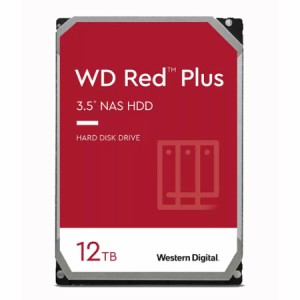 Western Digital（ウエスタンデジタル） 3.5インチ NASハードディスクドライブ WD Red Plus 12TB 簡易パッケージ WD120EFBX返品種別B