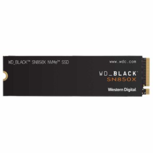 Western Digital（ウエスタンデジタル） WDS400T2X0E WD_BLACK SN850X NVMe SSD 4TB M.2 2280 内蔵SSD PCIe Gen4 x 4 NVMe Read7300MB/s 