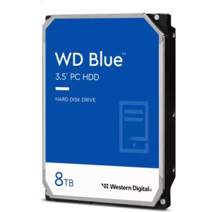 Western Digital（ウエスタンデジタル） WD80EAAZ 3.5インチ内蔵ハードディスク WD Blue 8TB 簡易パッケージ[WD80EAAZ] 返品種別B