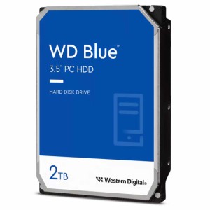 Western Digital（ウエスタンデジタル） WD20EARZ 3.5インチ内蔵ハードディスク WD Blue 2TB 簡易パッケージ キャッシュ64MB 5400RPM CMR