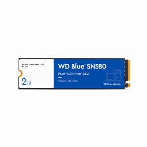 Western Digital（ウエスタンデジタル） WD Blue SN580 NVMe 内蔵SSD Type 2280 M.2 PCIe Gen4 x4 2TB  WDS200T3B0E返品種別B