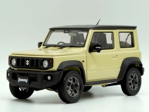 BM CREATIONS 1/18 スズキ ジムニー JB74 シフォン アイボリー メタリック/ブラックトップ DG5 RHD【18B0003】ミニカー  返品種別B